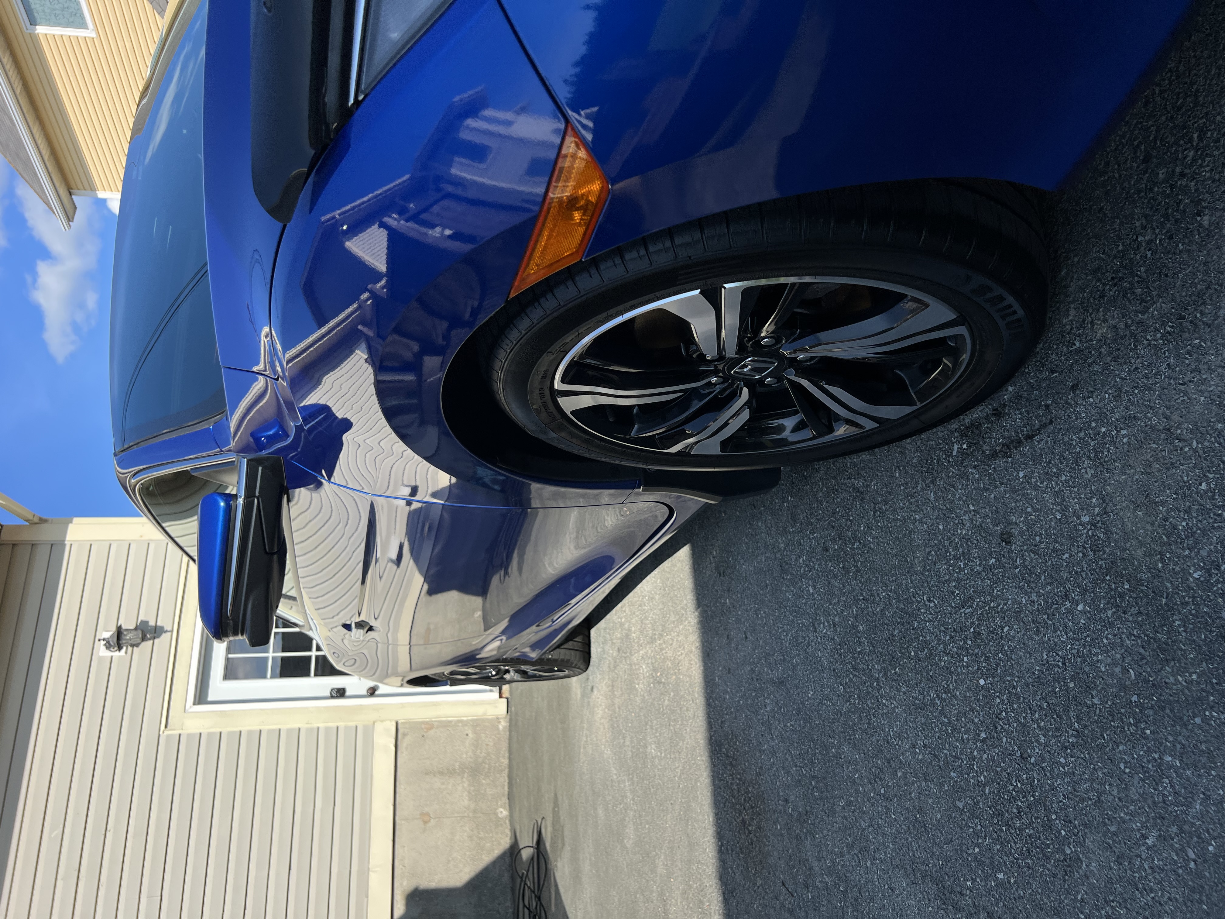 Honda civic exterior